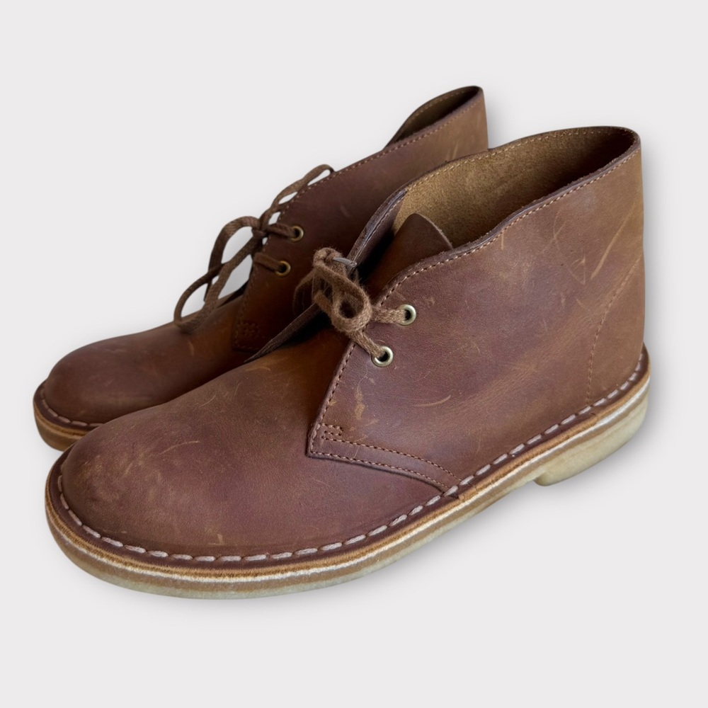 Clarks Desert Boot Beeswax Leather (Women's) Sz 7